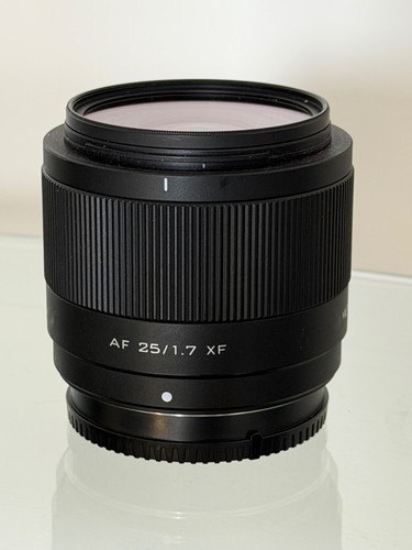 Viltrox 25mm 7 xf lens - f/1.7,